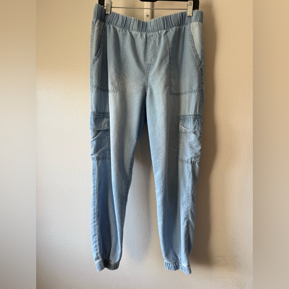 Rewash Light Blue Denim Joggers